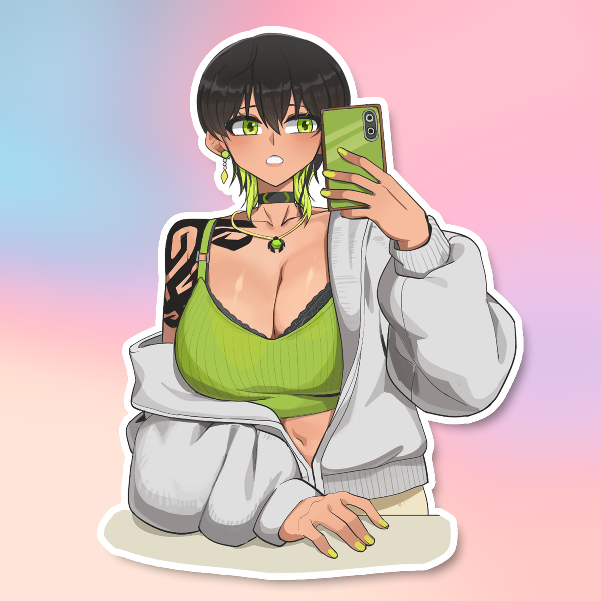 ARIN SELFIE STICKER! (HYYUN-HO)