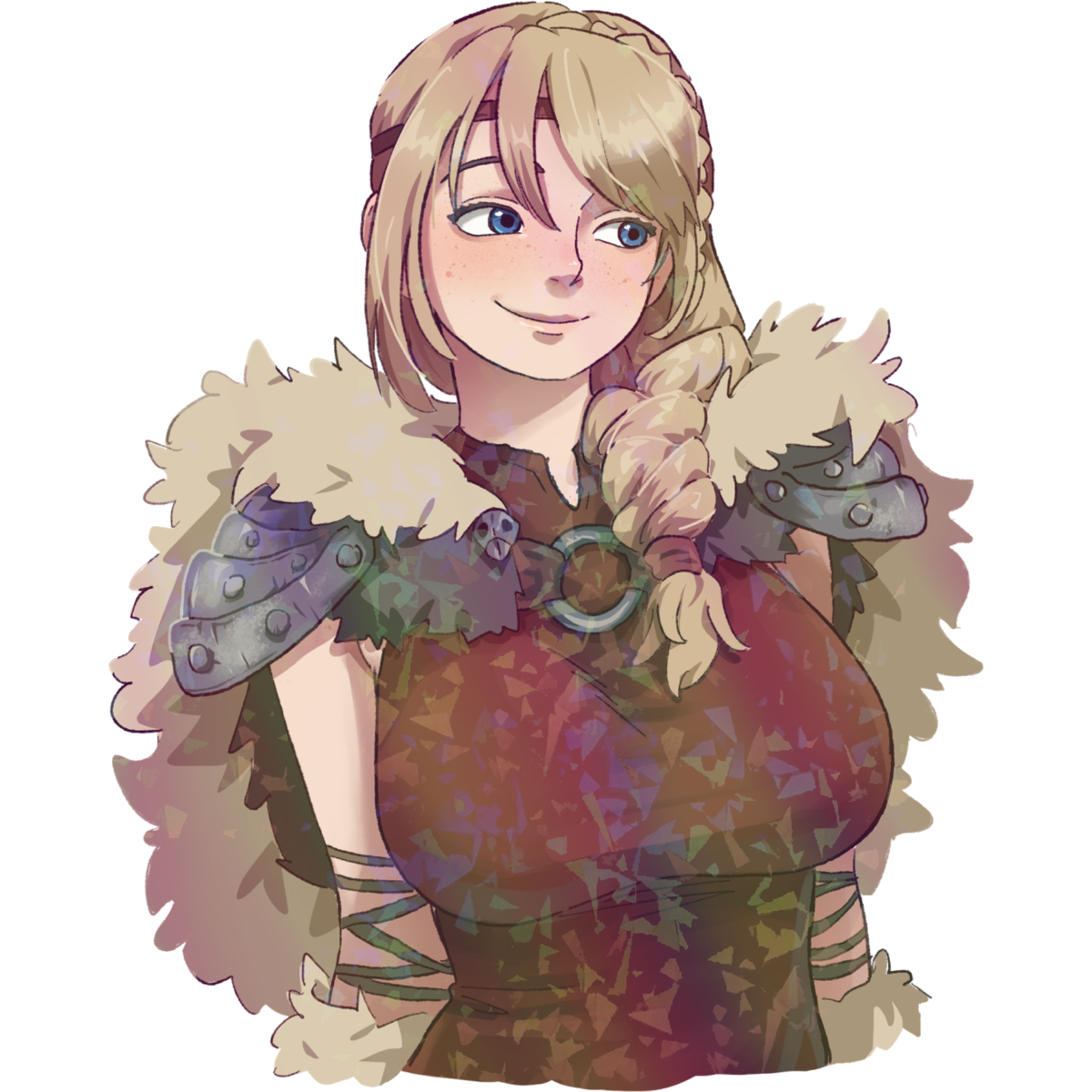 VIKING BUST STICKER! (VARIANTS) (DASHI)