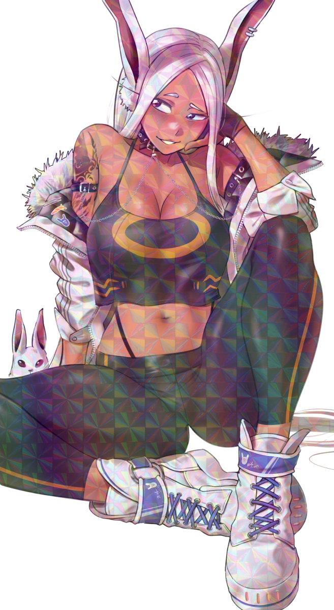 BADASS BUNNY STICKER (WALIGNER)
