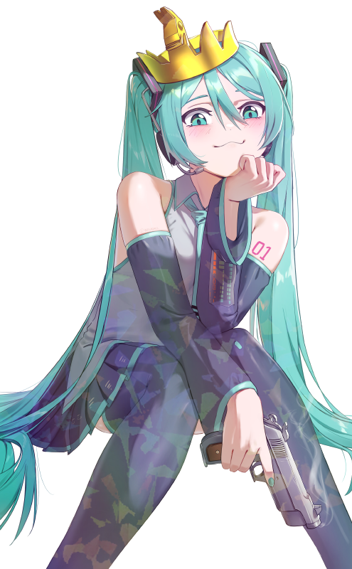 BLUE PRINCESS STICKER (WALIGNER)