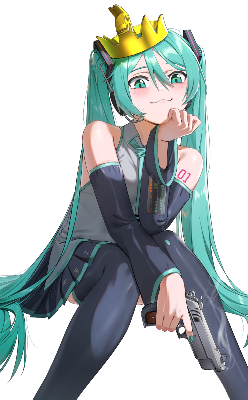 BLUE PRINCESS STICKER (WALIGNER)