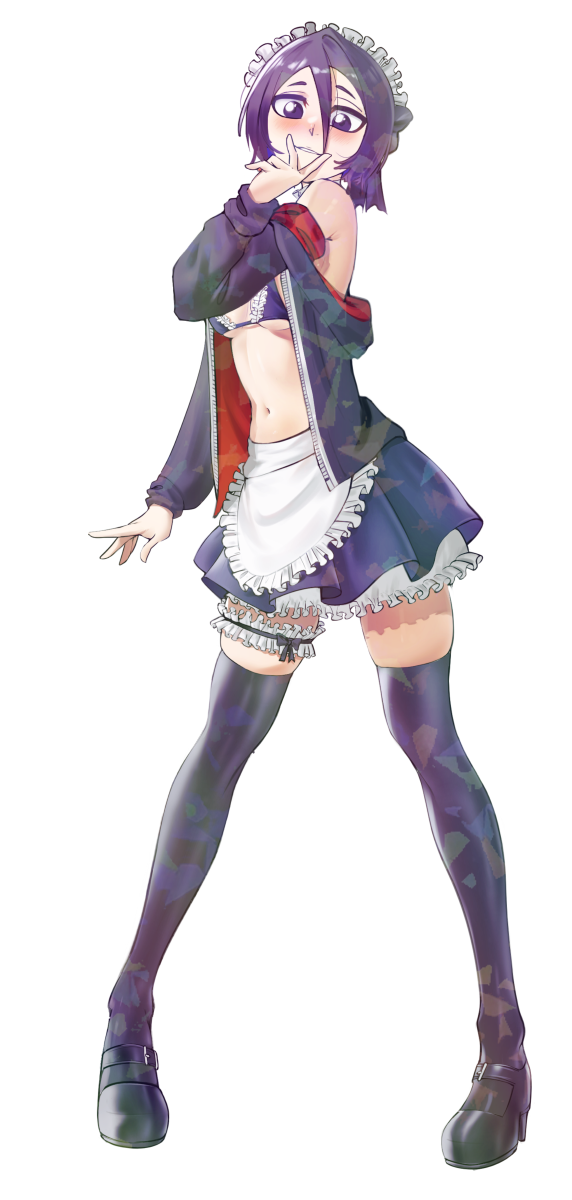 BLUSHING MAID STICKER (WALIGNER)