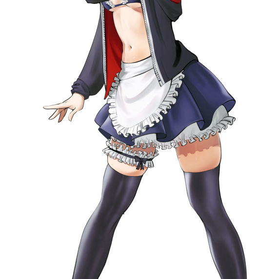 BLUSHING MAID STICKER (WALIGNER)