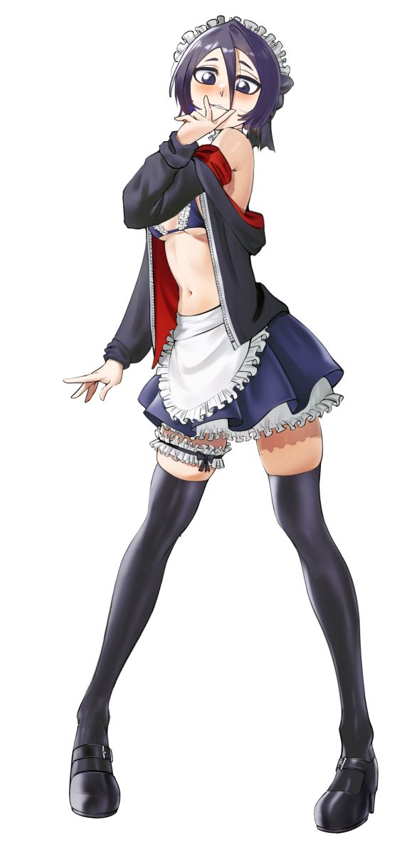 BLUSHING MAID STICKER (WALIGNER)