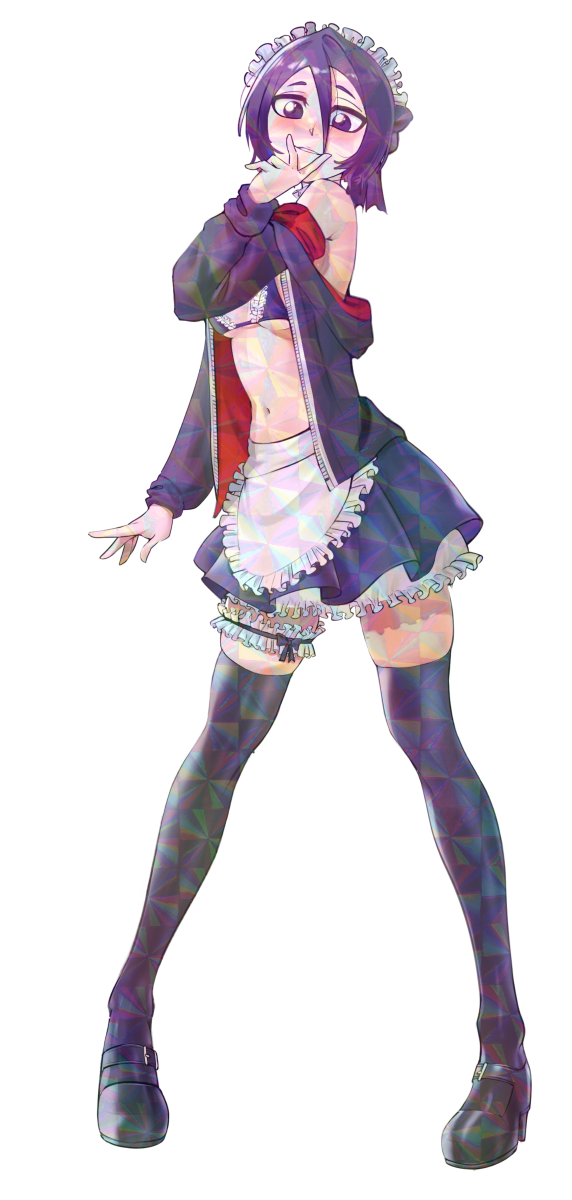 BLUSHING MAID STICKER (WALIGNER)
