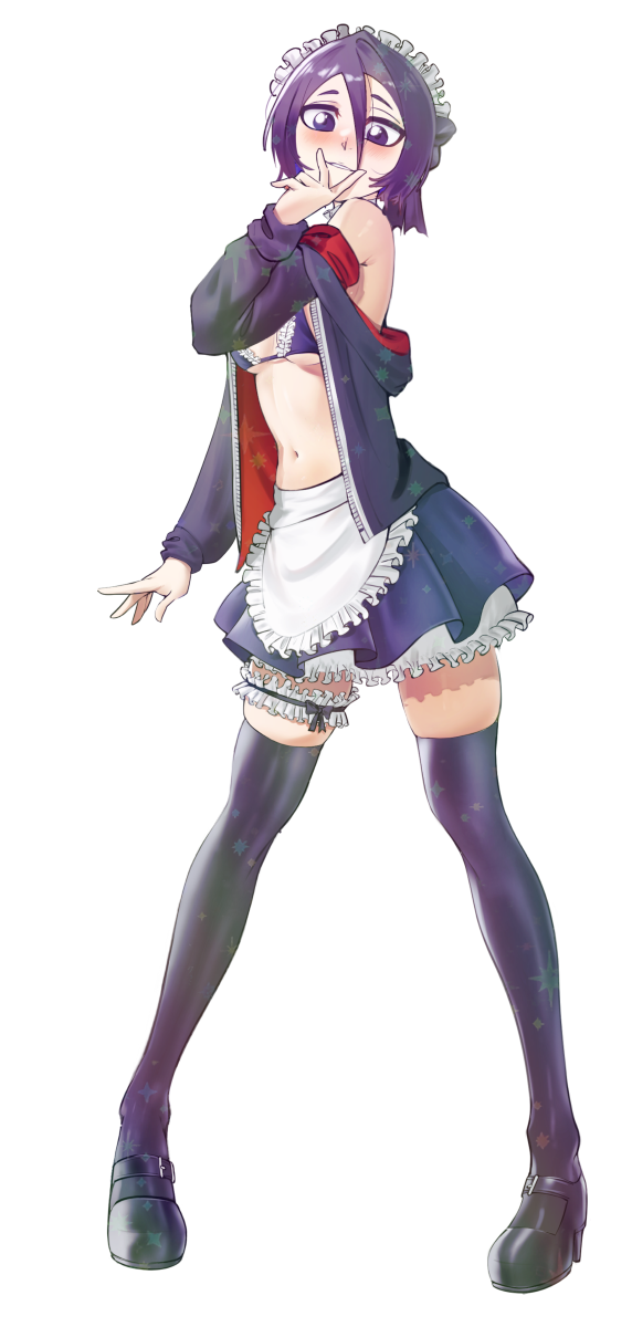 BLUSHING MAID STICKER (WALIGNER)