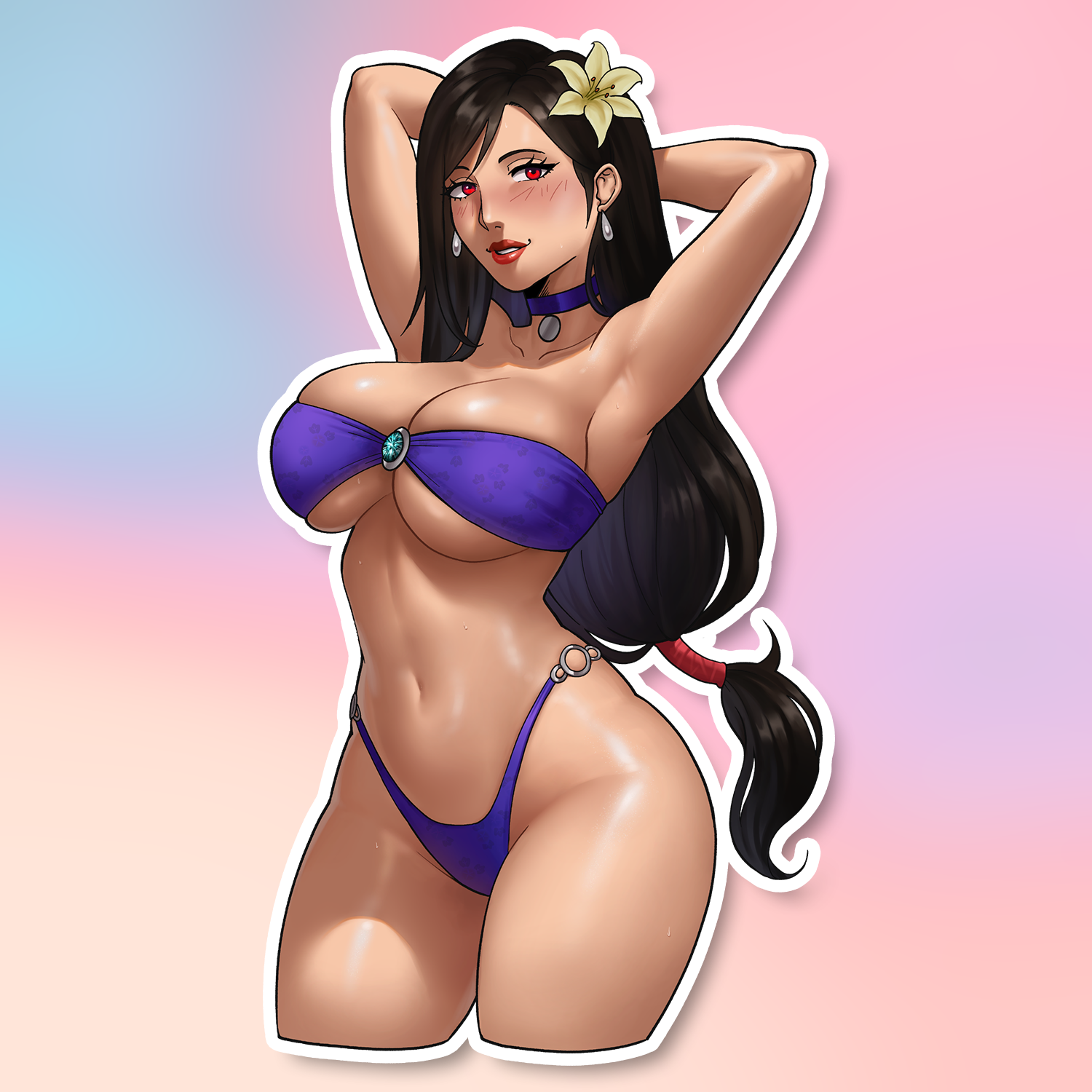 BOMBSHELL BARTENDER STICKER! (ECHOSABER)