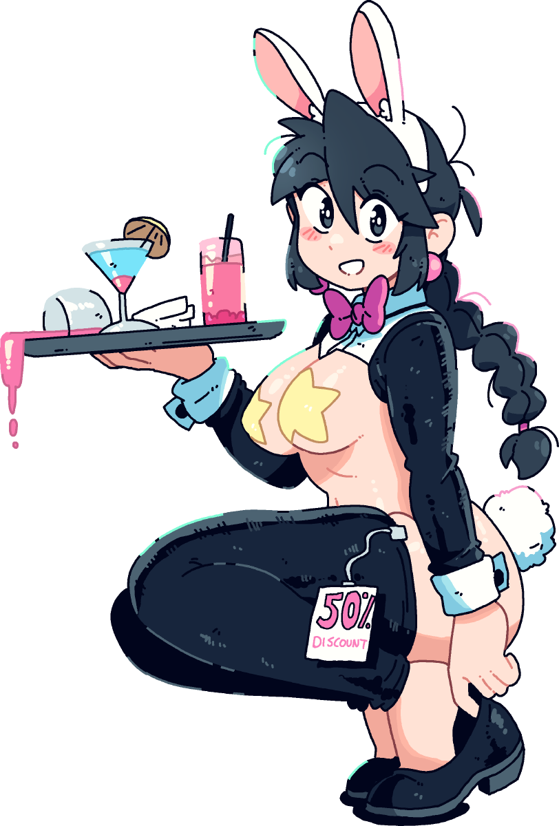 LUCIA BUNNY SPILL STICKER! (BRYCE AND SCOTT)