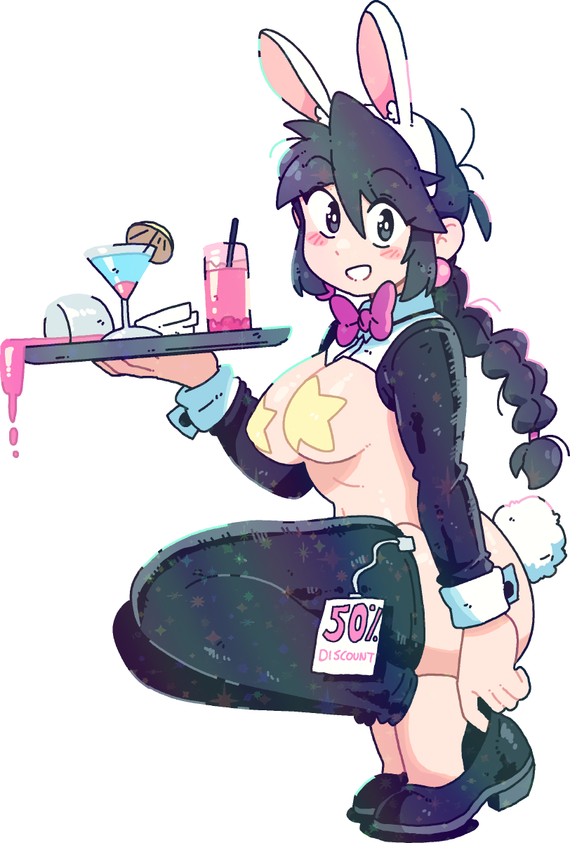 LUCIA BUNNY SPILL STICKER! (BRYCE AND SCOTT)