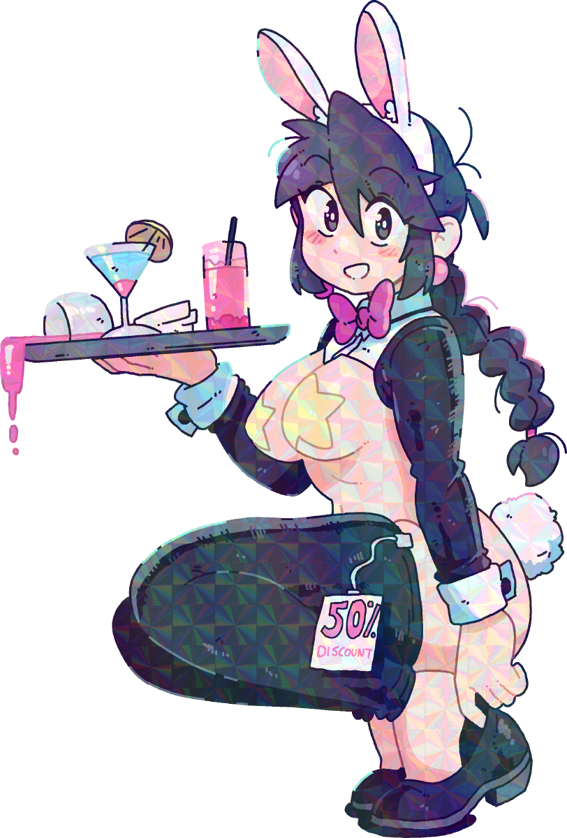 LUCIA BUNNY SPILL STICKER! (BRYCE AND SCOTT)