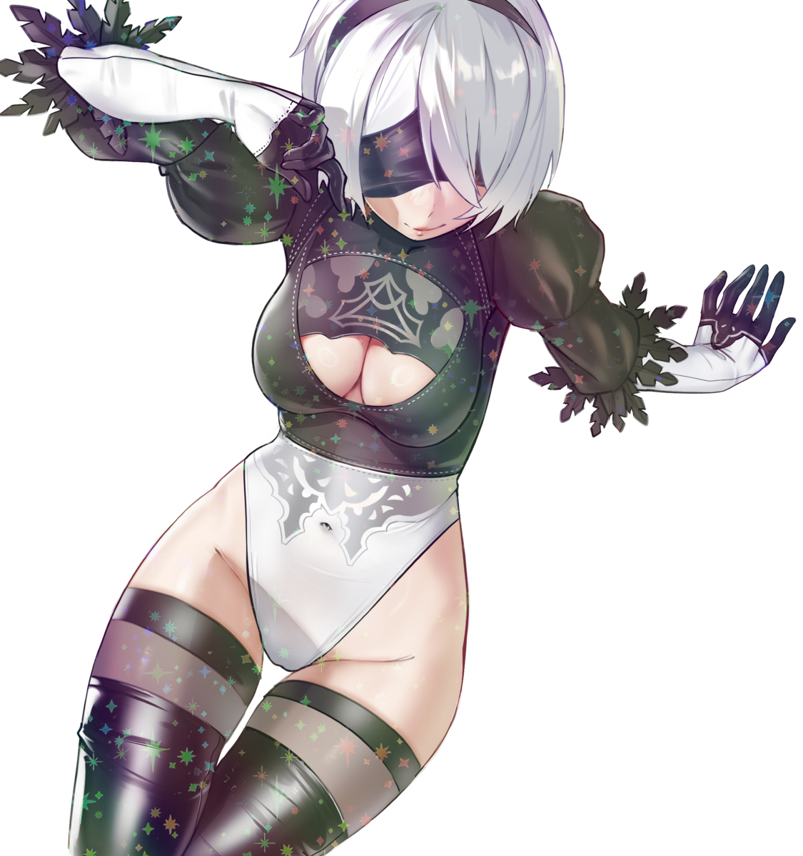 BUSTY BEAUTY STICKER (VARIANTS) (WALIGNER)