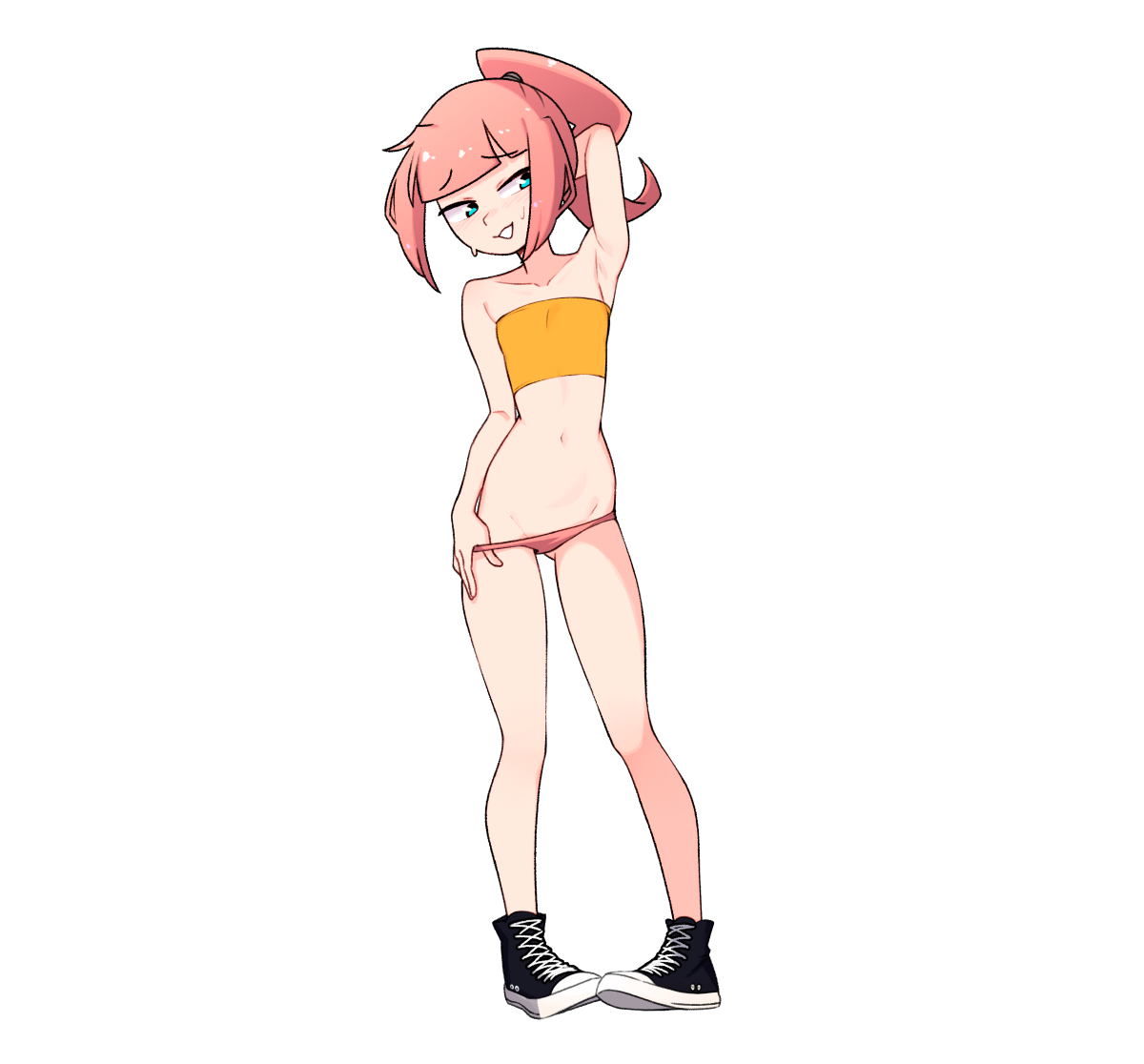 CHERRY PANTY-TUG STICKER! (TOBIAS WHELLER)