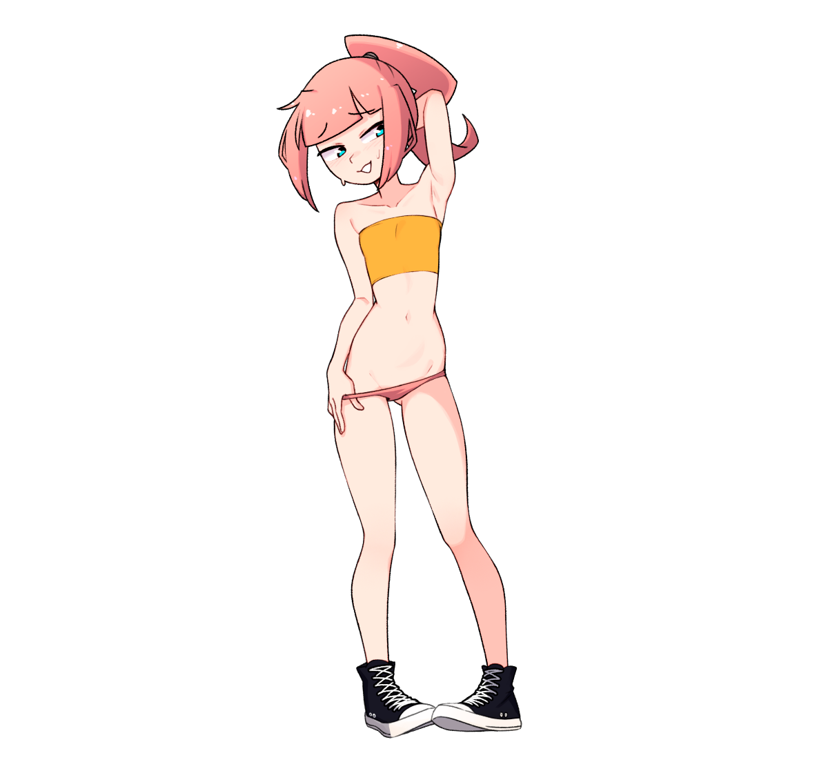 CHERRY PANTY-TUG STICKER! (TOBIAS WHELLER)