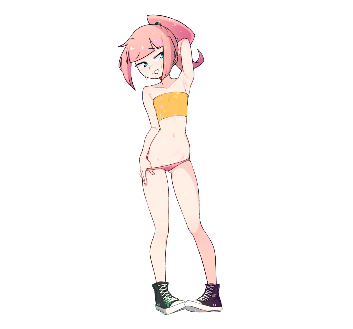 CHERRY PANTY-TUG STICKER! (TOBIAS WHELLER)