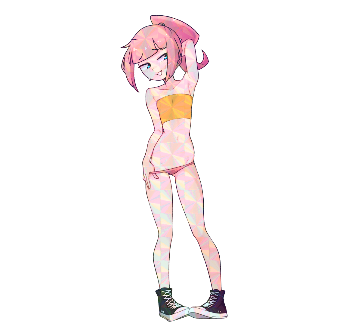 CHERRY PANTY-TUG STICKER! (TOBIAS WHELLER)