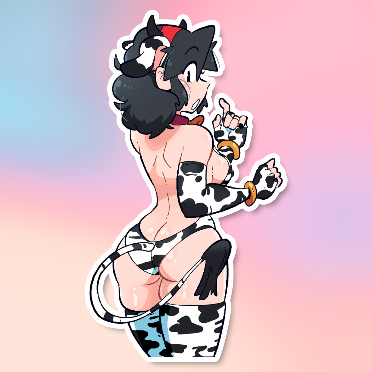 COWKINI BACK STICKER! (BRYCE AND SCOTT)