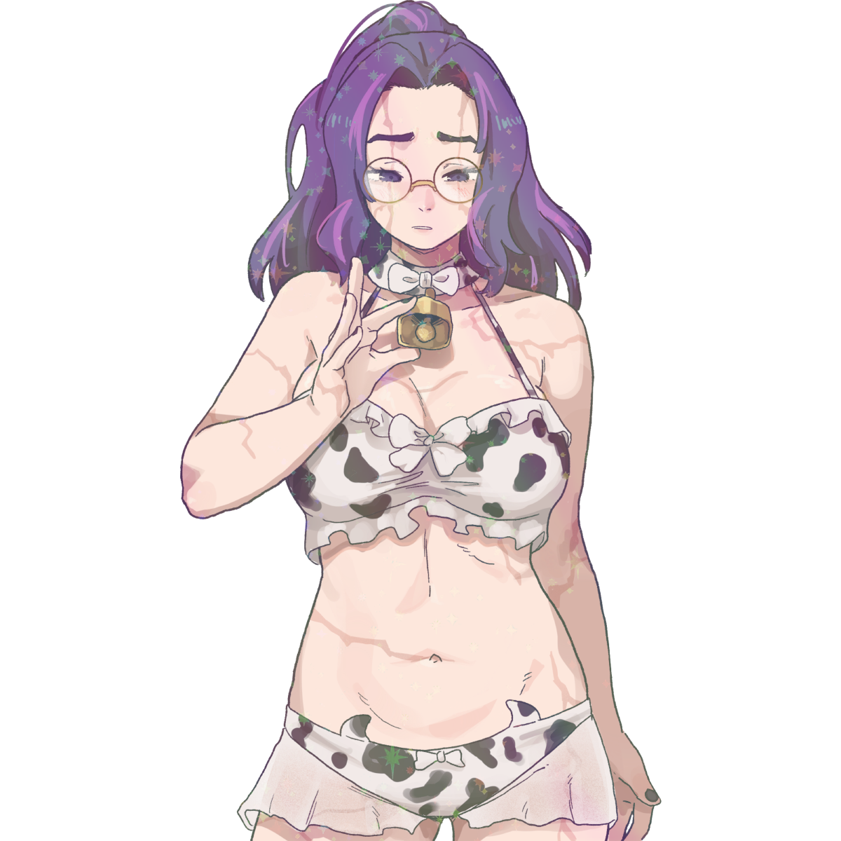 COW LADY NAGANT STICKER! (DASHI)
