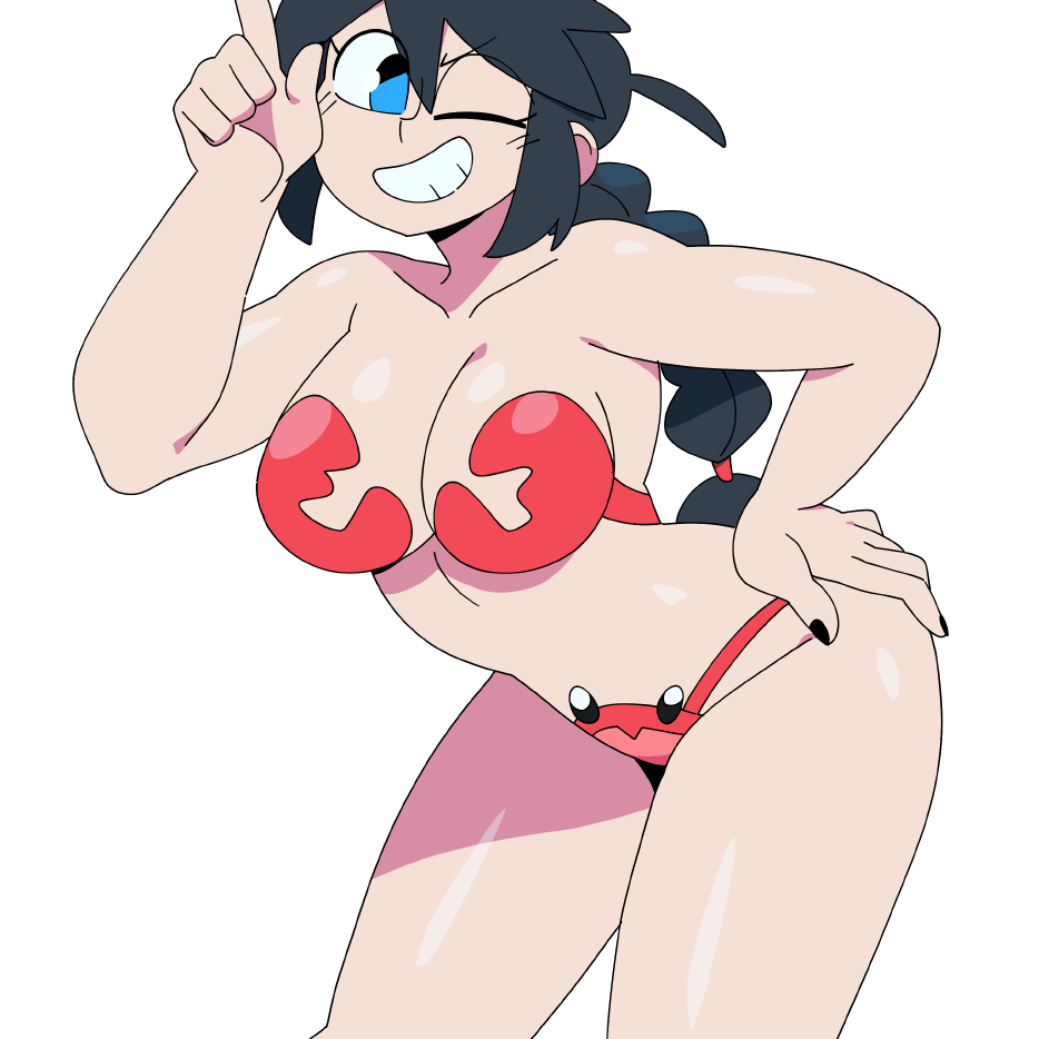 LUCIA CRAB BIKINI STICKER! (QUINTZEEE)