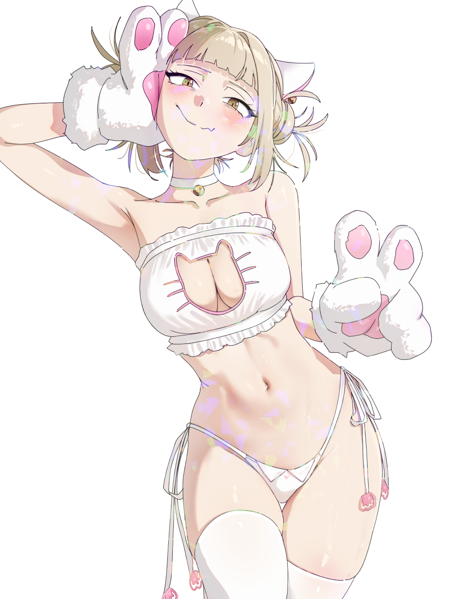 CRAZY CAT GIRL STICKER (WALIGNER)