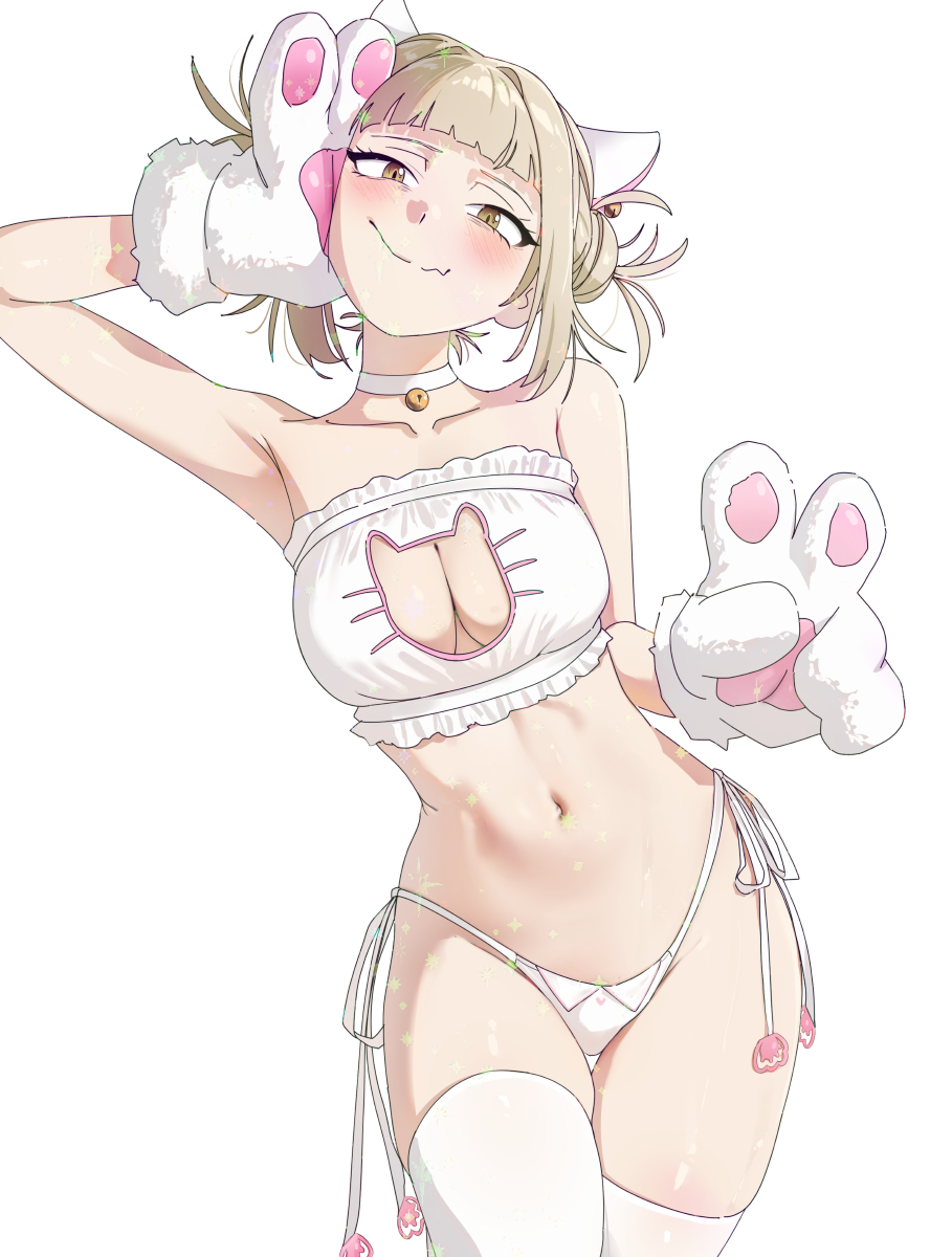 CRAZY CAT GIRL STICKER (WALIGNER)