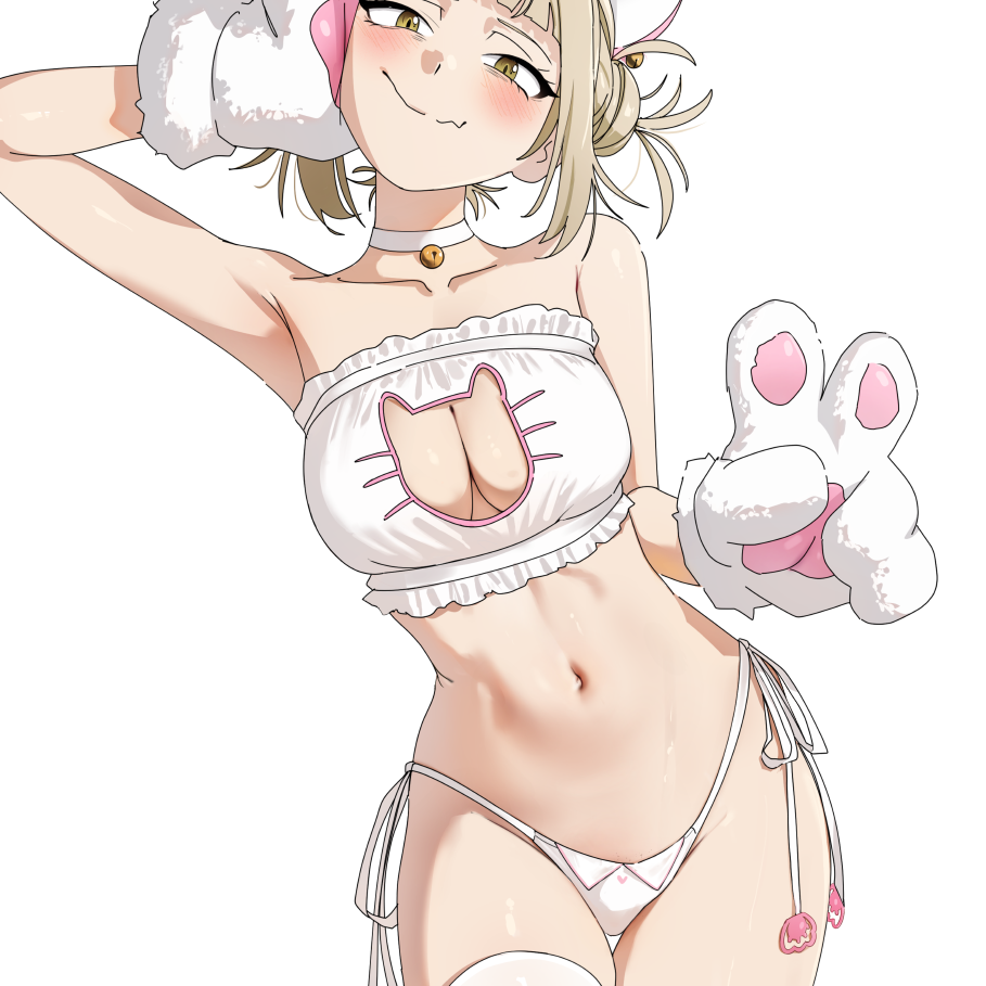 CRAZY CAT GIRL STICKER (WALIGNER)