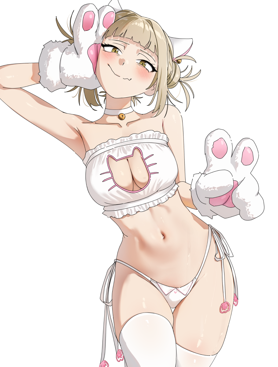 CRAZY CAT GIRL STICKER (WALIGNER)