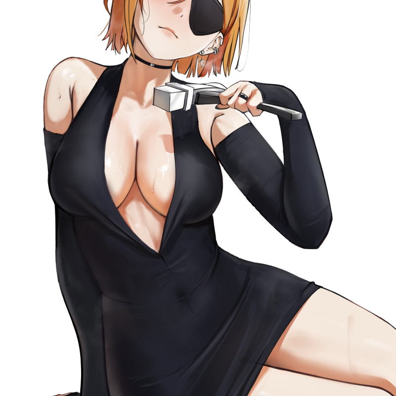 CUTIE IN BLACK STICKER (WALIGNER)