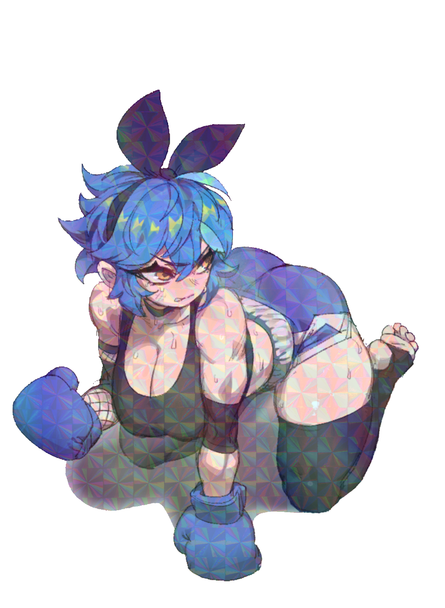 DIF BOXER ON KNEES STICKER! (DIF)