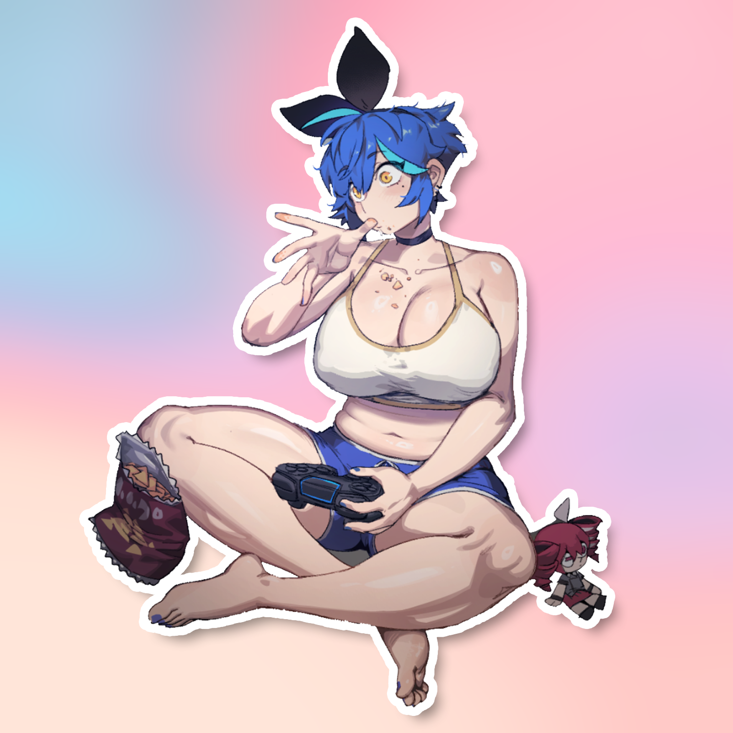 DIF CRAB BUCKET DEBUT STICKER BUNDLE! (DIF)