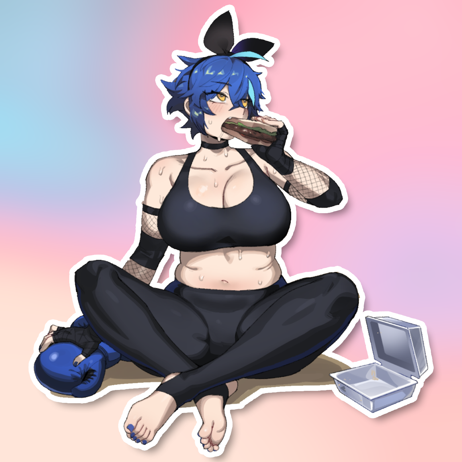 DIF CRAB BUCKET DEBUT STICKER BUNDLE! (DIF)