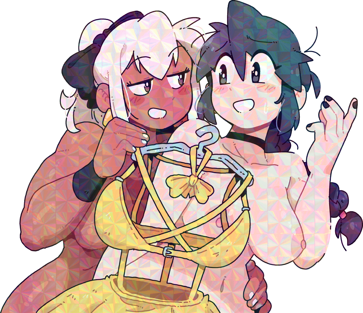 LUCIA DRESS-UP STICKER! (BRYCE AND SCOTT)