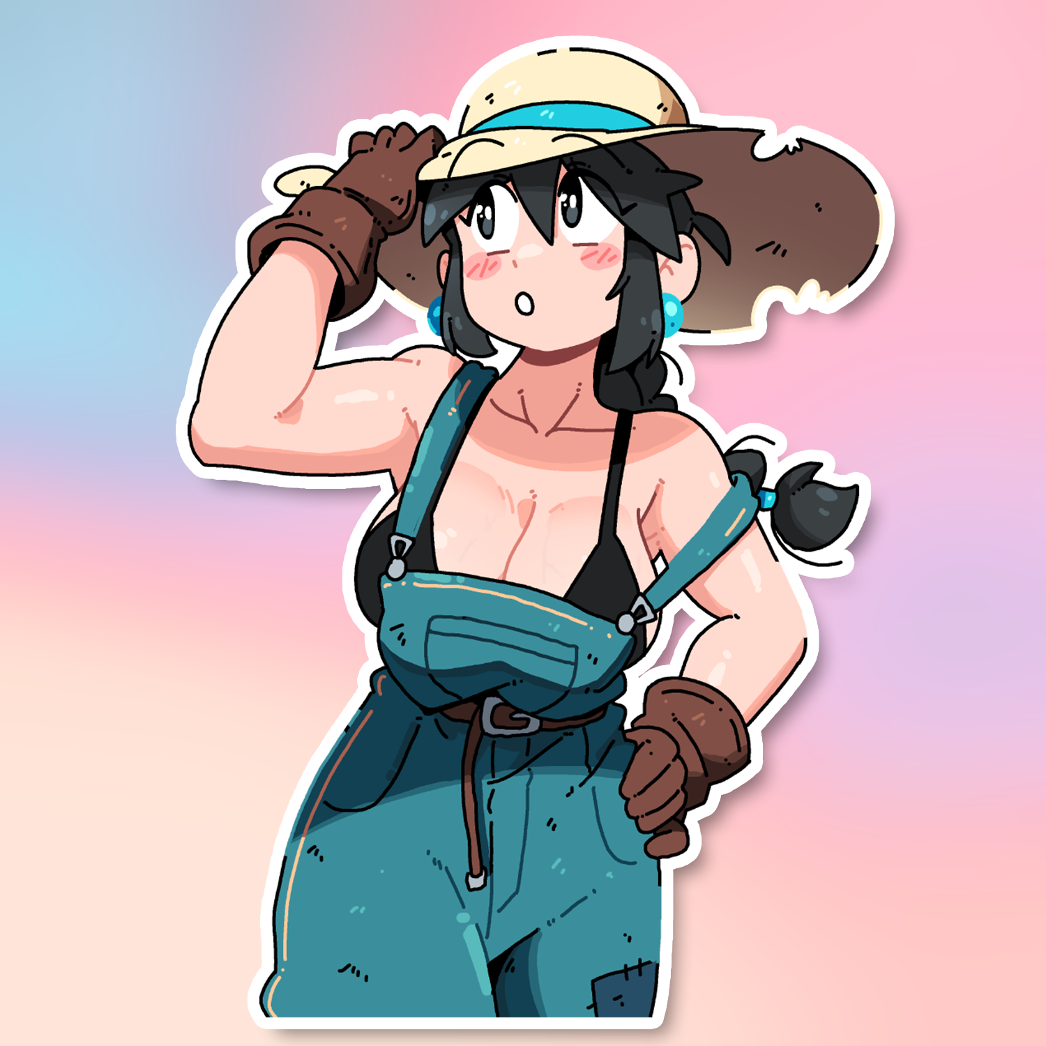 FARMER LUCIA STICKER! (VARIANTS) (BRYCE AND SCOTT)