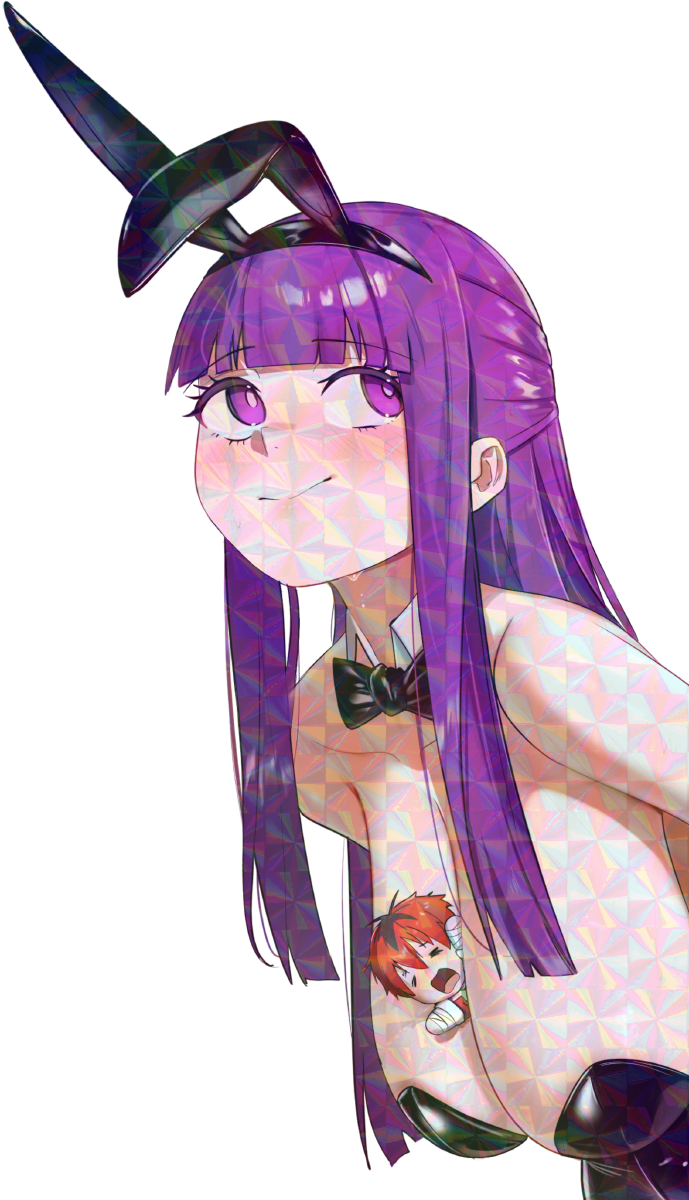 FERN BUNNY BUST STICKER! (WALIGNER)