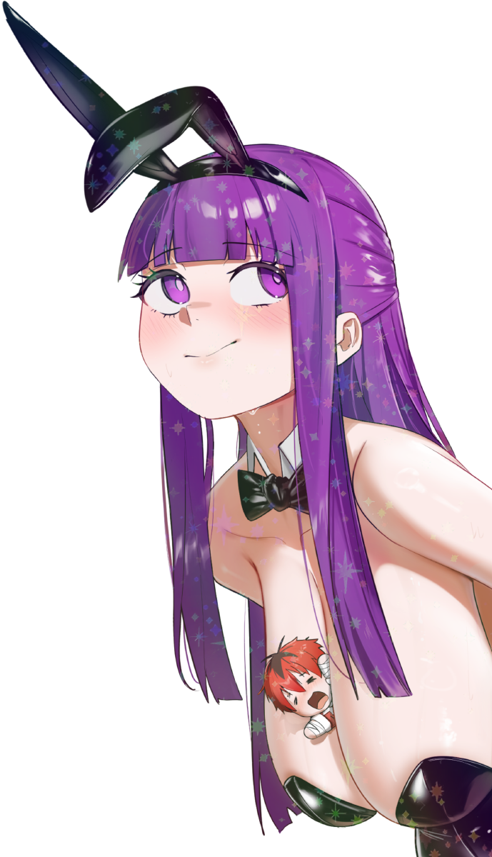 FERN BUNNY BUST STICKER! (WALIGNER)
