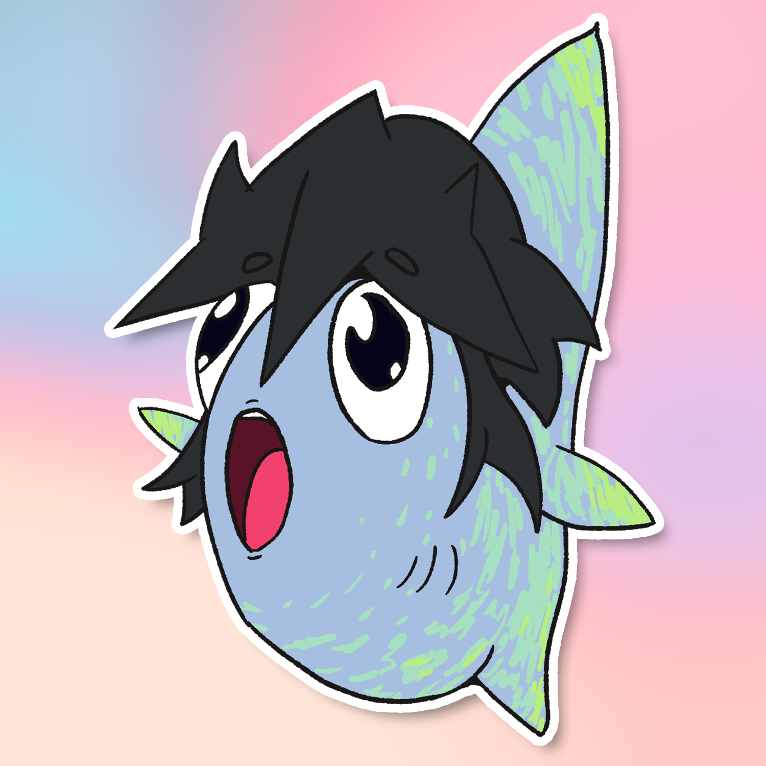 FISHCIA STICKER! (INGODONGO)