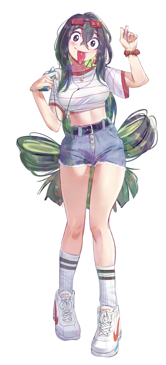 FROG GIRL STICKER (WALIGNER)