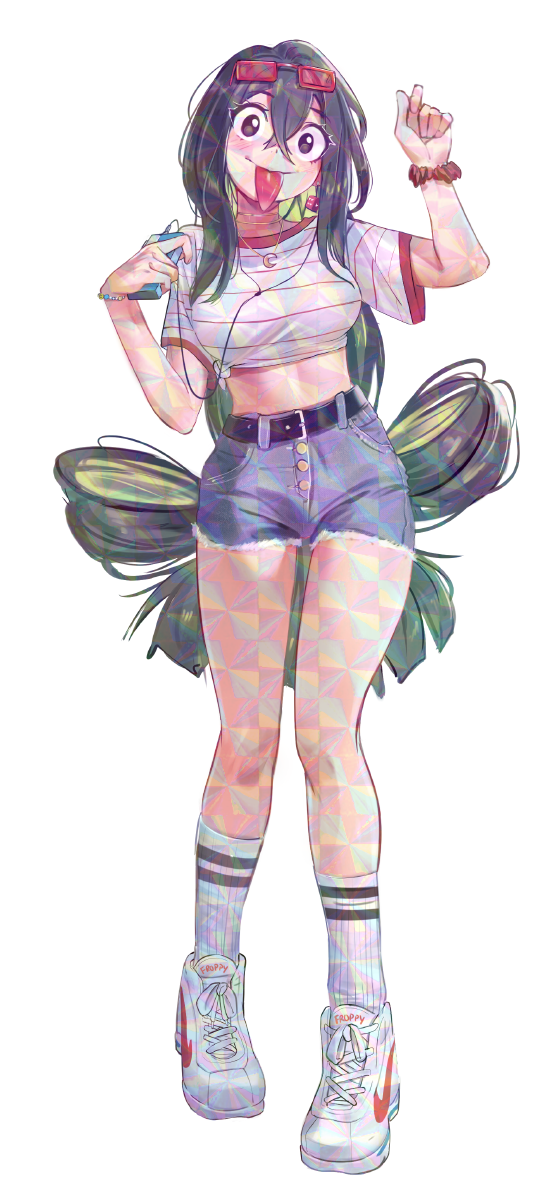 FROG GIRL STICKER (WALIGNER)