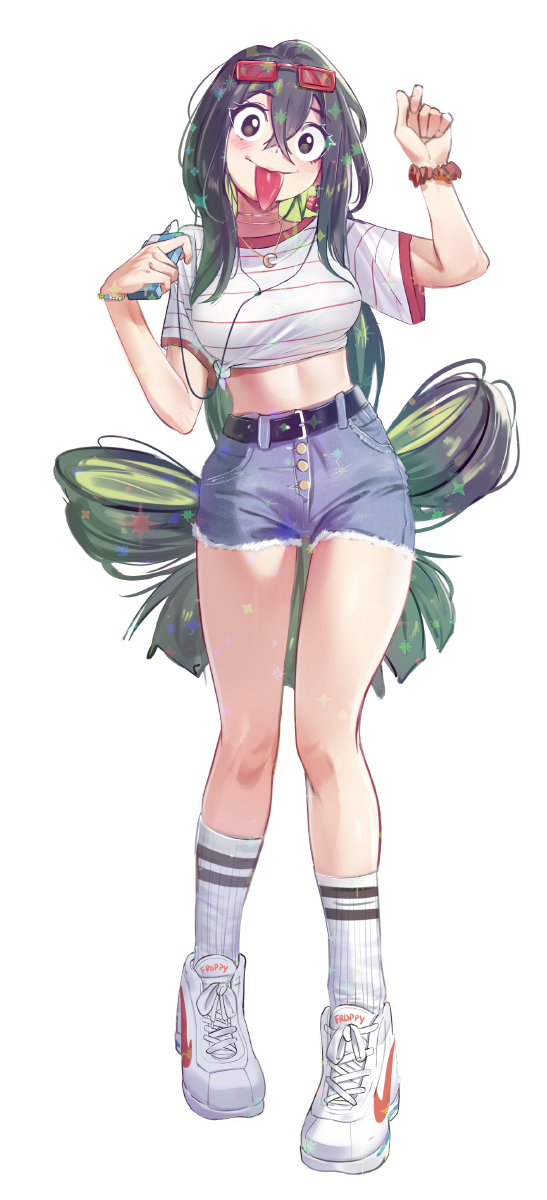 FROG GIRL STICKER (WALIGNER)