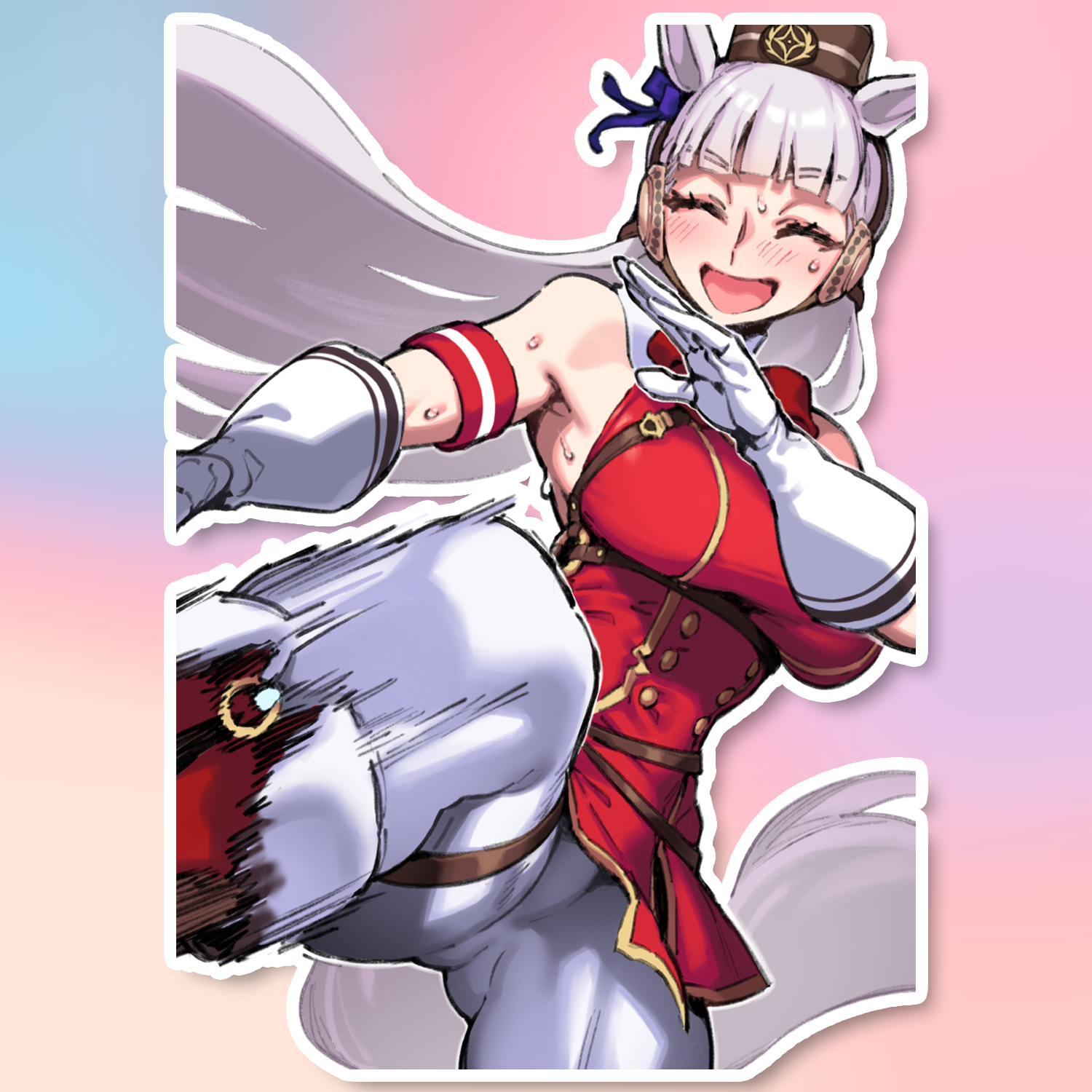GOLDSHIP STICKER! (FUYAHANA)