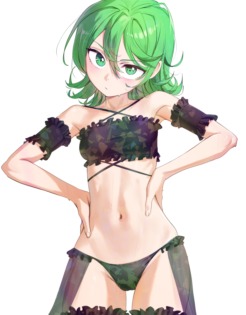 GREEN HAIR, GREAT SMILE STICKER (WALIGNER)