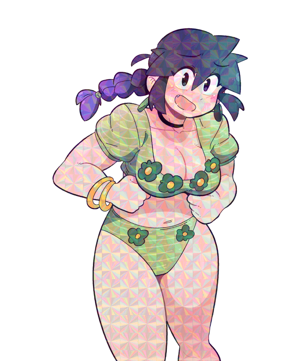 LUCIA GREEN SHIRT STICKER (VARIANTS) (BRYCE AND SCOTT)