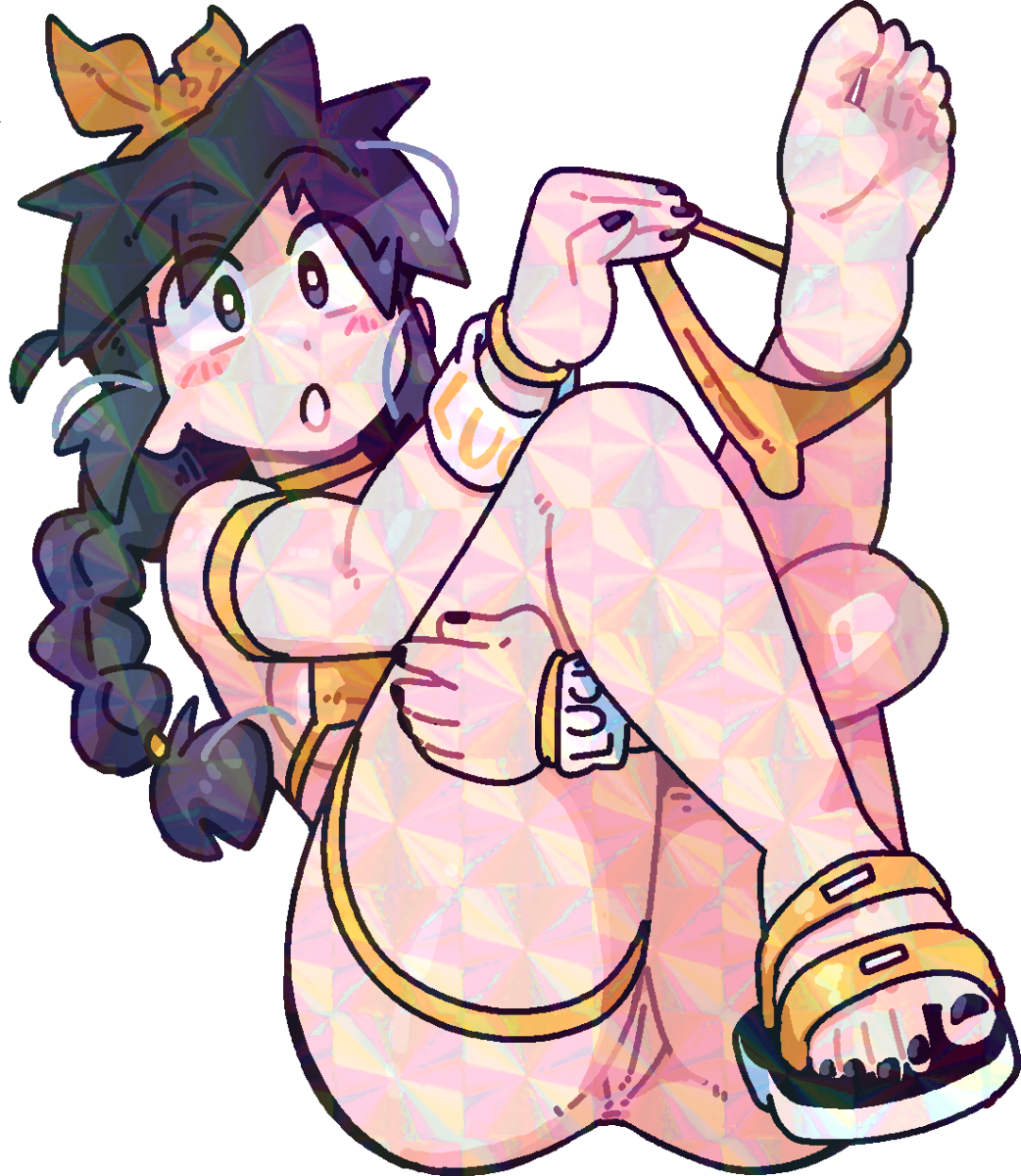 LUCIA SITTING STICKER! (BRYCE AND SCOTT)
