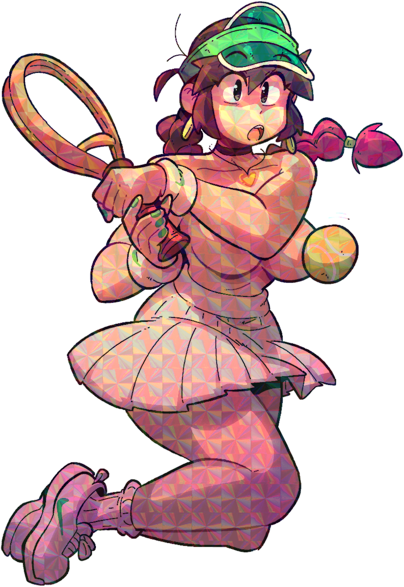 LUCIA TENNIS STICKER! (BRYCE AND SCOTT!)