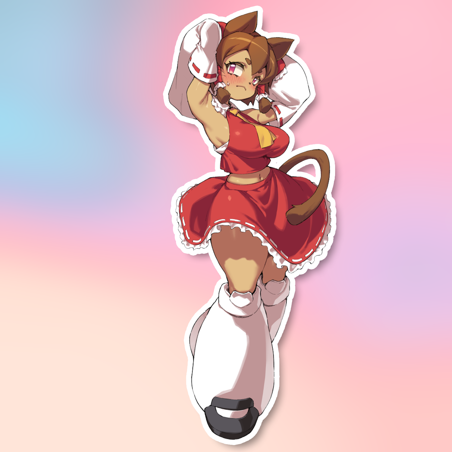 KIT REIMU STICKER! (FUYAHANA)