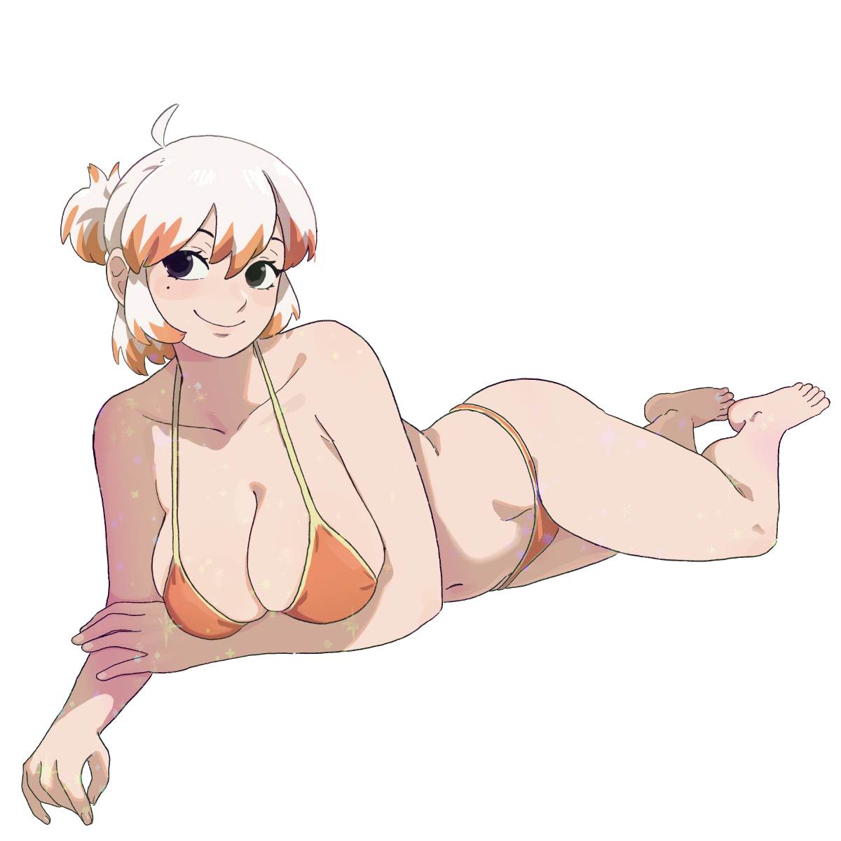 LIZ LAYING DOWN STICKER! (VARIANTS) (DASHI)