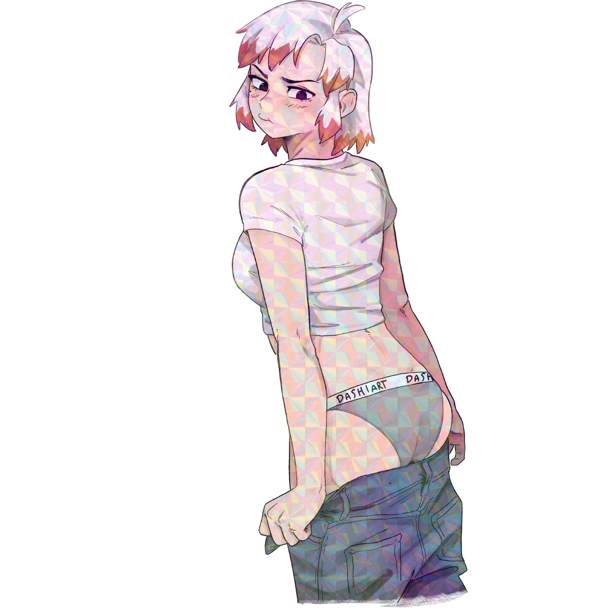 LIZ TIGHT PANTS STICKER! (DASHI)