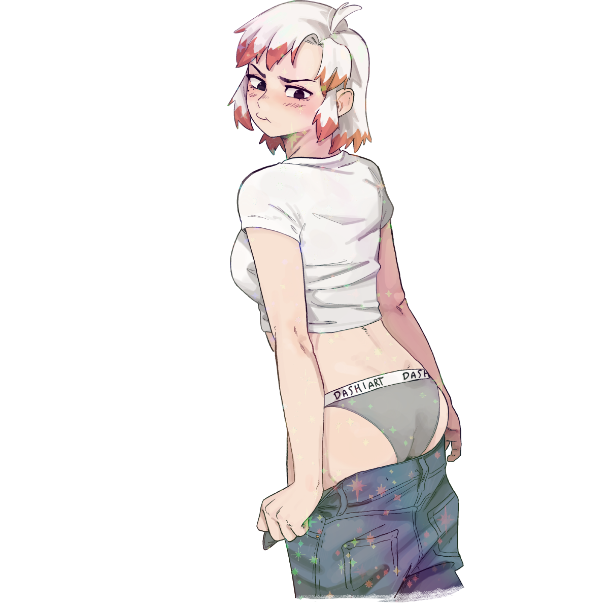 LIZ TIGHT PANTS STICKER! (DASHI)