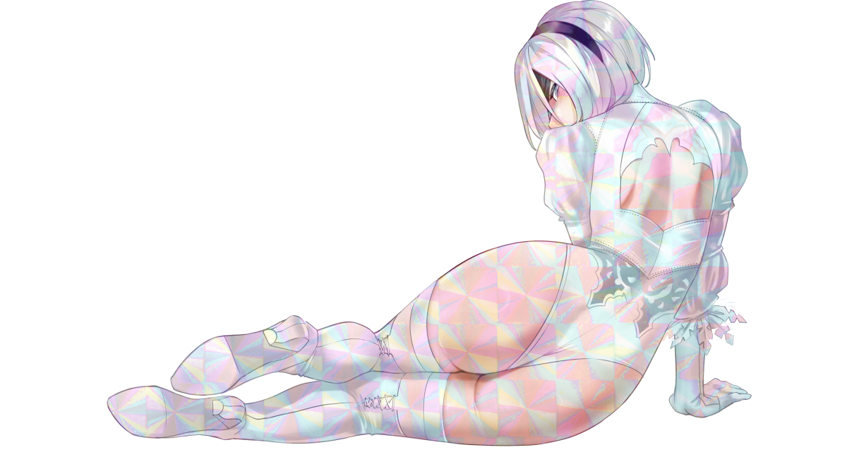 LOUNGING BEAUTY STICKER (VARIANTS) (WALIGNER)