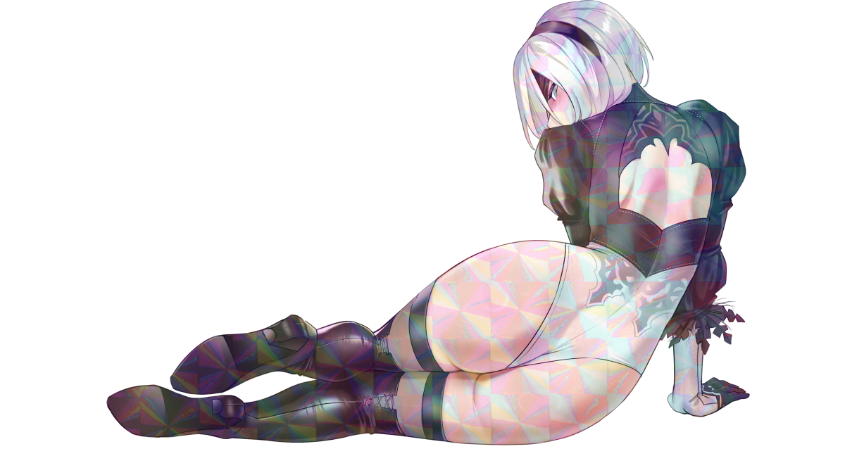LOUNGING BEAUTY STICKER (VARIANTS) (WALIGNER)