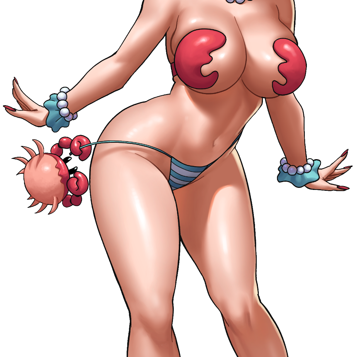 CRAB QUEEN LUCIA STICKER! (ECHOSABER)